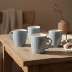Porcelain Mug Set - 4 Pcs